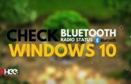 Check Bluetooth Radio Status Windows 10