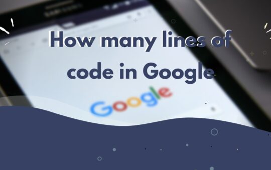 How many lines of code in Google